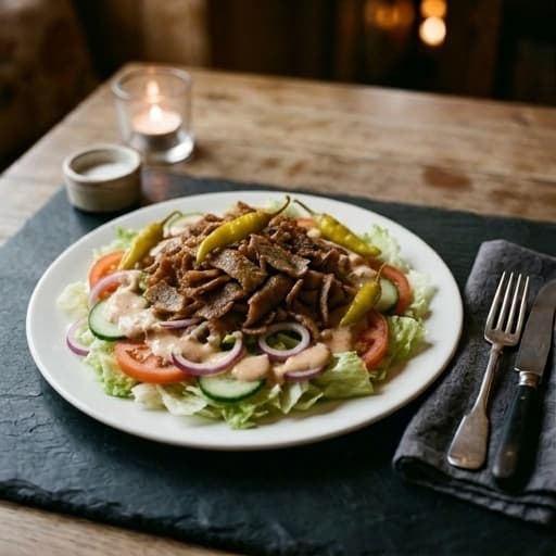 Kebabsallad